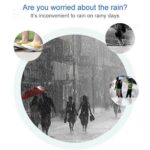 2xRecyclable Silicone Overshoes Rain Waterproof Shoe Covers Boot Cover Protector - Image 7