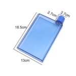 420ml Drinks Cup Kettle Flat Paper Book Pad A5 Water Bottle Portable - Image 3