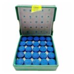 50Pcs Glue-On Pool Billiards Snooker Cue Tips Commercial 9mm/10mm with Box HQ - Image 6