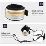 5ft Coiled Surf Leash Safety Hand Rope for Stand Up Paddle Board Surfboard - Image 5