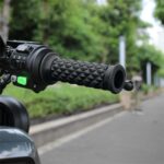 Black Universal Motorcycle Rubber Gel Hand Grips For 7/8in 22mm Handlebar Bike - Image 5