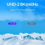 HDMI Cable 2.1 Ultra High Speed 8K@60Hz 48Gbps 4K UHD 3D Dynamic HDR Copper Wire - Image 2