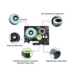 Label Tape FOR Brother TZ-231 TZe-231 P-Touch Black on White 12mm PT-1010 900 AU - Image 7