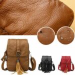 MINI Women Mobile Phone Bag Leather Cross body Purse Wallet Shoulder Pouches - Image 3