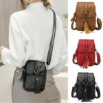 MINI Women Mobile Phone Bag Leather Cross body Purse Wallet Shoulder Pouches - Image 4