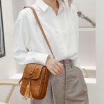 MINI Women Mobile Phone Bag Leather Cross body Purse Wallet Shoulder Pouches - Image 5