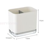Multifunctional Spoon Chopstick Storage Holder Box Cutlery Drain Rack Organizer - Image 3