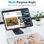 New Universal Folding Aluminum Tablet Mount Holder Stand For iPad iPhone Samsung - Image 2