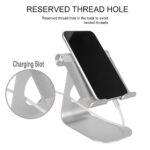 New Universal Folding Aluminum Tablet Mount Holder Stand For iPad iPhone Samsung - Image 7