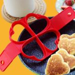 Nonstick Pancake Pan Flipper Silicone Egg Omelette Mould Breakfast Maker Tool - Image 2