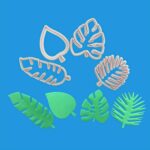 Palm Tree Turtle Leaf Cookies Biscuit Cutter Fondant Mould Cake Sugarcraft Mold - Image 2