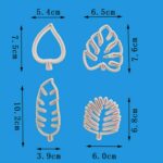 Palm Tree Turtle Leaf Cookies Biscuit Cutter Fondant Mould Cake Sugarcraft Mold - Image 5