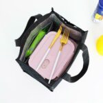 Portable Thermal Insulated Cooler Bento Lunch Bag Tote Family Travel Picnic - Image 5