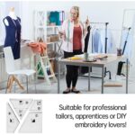 Professional Patchwork Template Tool Quilt Stencil Kit - Image 7