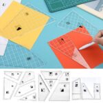 Professional Patchwork Template Tool Quilt Stencil Kit - Image 2