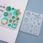 Silicone Pendant Earrings Mold Making Jewelry For Resin Necklace Mould Craft DIY - Image 5