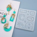 Silicone Pendant Earrings Mold Making Jewelry For Resin Necklace Mould Craft DIY - Image 6