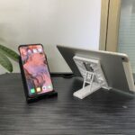 Universal Plastic Desk Tabletop Phone Tablet Stand Holder Foldable Adjustable - Image 5