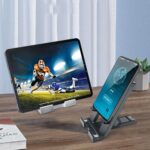 Universal Plastic Desk Tabletop Phone Tablet Stand Holder Foldable Adjustable - Image 4