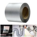 Waterproof Tape Butyl Rubber Aluminium Foil Roof Pipe Caravan Repair Flashing 5m - Image 4