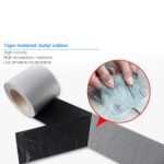 Waterproof Tape Butyl Rubber Aluminium Foil Roof Pipe Caravan Repair Flashing 5m - Image 3