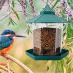Wild Bird Feeder Hanging Garden Seed Container Waterproof Gazebo Shape Outdoor - Image 6