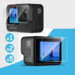 3 in 1 Tempered Glass Protective Lens Screen Protector For GoPro Hero 9/10/11