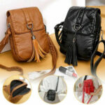MINI Women Mobile Phone Bag Leather Cross body Purse Wallet Shoulder Pouches