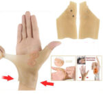 1/2x Gloves Gel Thumb Hand Wrist Support Arthritis Compression Brace Pain Relief