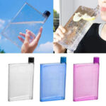 420ml Drinks Cup Kettle Flat Paper Book Pad A5 Water Bottle Portable