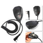 Handheld Speaker Microphones Mic Radio Walkie Talkie For UV-5R BF-888S