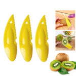 1~10x Fruit Kiwi Dig Spoon Peeler Scoop Plastic Fruit Knife Slicer Peeler Cutter
