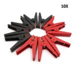 100A Car Battery Alligator Clip Test Terminal Clamps Set Red Black Pure copper - Image 5