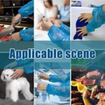 100Pcs Disposable Plastic Protective Arm Sleeve Covers Hospital Kitchen Saloon - Image 2