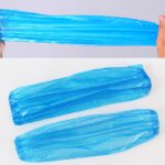 100Pcs Disposable Plastic Protective Arm Sleeve Covers Hospital Kitchen Saloon - Image 3