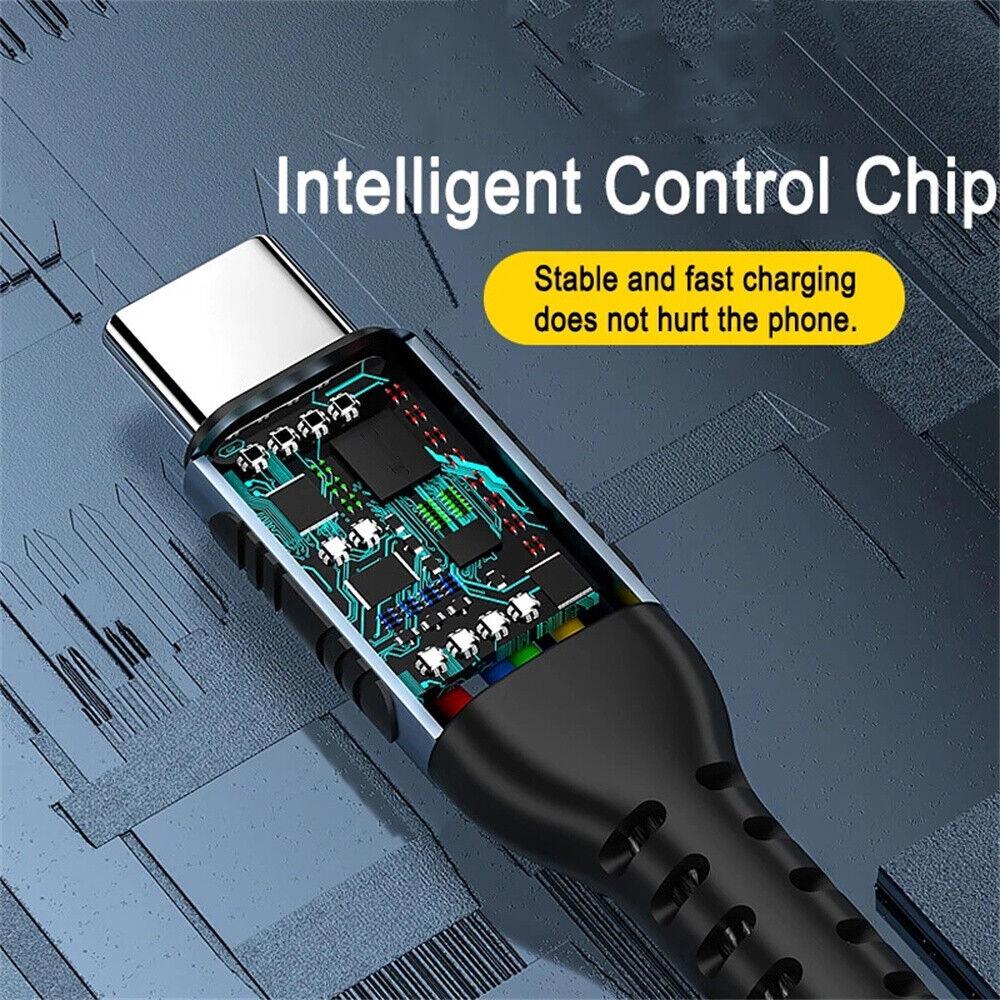 100W USB C to Type C Charger Cable 5A Fast Charging Lead Data Cord for Samsung - Image 2