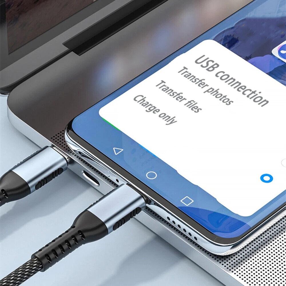 100W USB C to Type C Charger Cable 5A Fast Charging Lead Data Cord for Samsung - Image 4