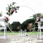 100/180CM Circle Balloon Arch Frame Balloons Stand Holder Kit Wedding Column AU - Image 5