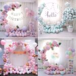 100/180CM Circle Balloon Arch Frame Balloons Stand Holder Kit Wedding Column AU - Image 4