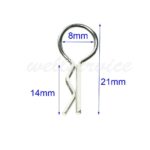100/200PCS Body Shell Clip Pin For HSP Redcat HPI RC 1/10 Model Car Spare Part - Image 3