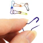 100~500X Knitting Crochet Locking Stitch Mixed Colors Copper Markers Safety Pins - Image 5