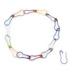 100~500X Knitting Crochet Locking Stitch Mixed Colors Copper Markers Safety Pins - Image 6