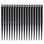 100pcs Hook Fixed Stems Support Holder for 4/7 Drip Irrigation Water Hose - Image 2