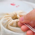 100x Mesh Food Bags Filter bag Muslin Bags Cheesecloth Bags Nut Strainer Cotton - Image 2