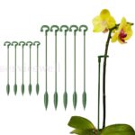 10PCS/SET Garden Single Stem Support Ring Plants Support Stake Fiberglass Flower - Image 5