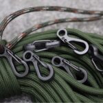 10/20PCS Mini Carabiner Alloy Key Buckle Keychain Snap Spring Clip Hook Tool DIY - Image 7
