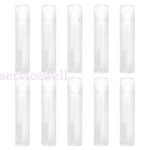 10/30/50/100x Empty lipstick Plastic Lip Balm Container Tubes Caps 5g DIY Balm - Image 3