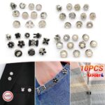 10-30pcs Simple Brooch Pin Shawl Button Set Prevent Accidental Exposure Buttons