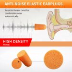 10/50 Pairs Soft Reusable Silicone Ear Plugs For Sleep Study Noise Cancelling - Image 3