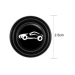 10x Car Shock Absorber Gasket Door Silicone Cushion Cushion Anti Closing Scratch - Image 4